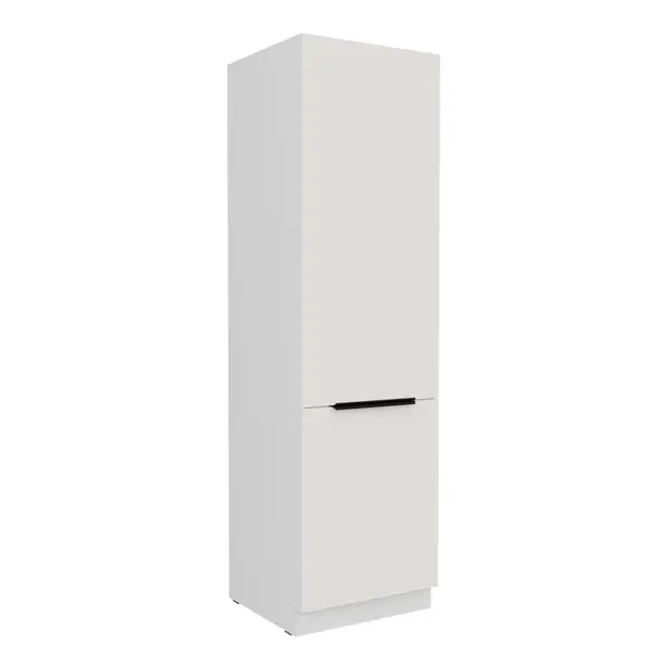 Vysoká potravinová skříňka Aria 60 DK-210 2F Barva korpusu: Bílá, Barva dvířek: WH - Crystal white AFM