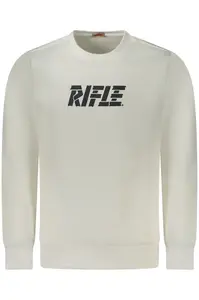 RIFLE SWEATSHIRT WITHOUT ZIP MEN WHITE