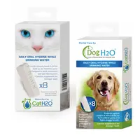 Akinu dentální péče pro kočky i psy H2O, 8ks