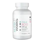 NutriWorks Folic Acid 400µg - 90 kapslí