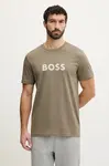Bavlněné tričko BOSS T-Shirt RN