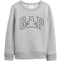 GAP V-DB GR CREW Detská mikina, sivá, veľkosť