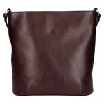 Dámska crosbody kabelka Katana Liliam - tmavo hnedá