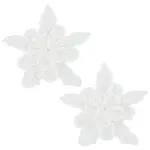 Flower Multi-Layer Polyester & Sequin Embroidery Appliques