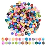 260Pcs 10 Style Handmade Polymer Clay Beads