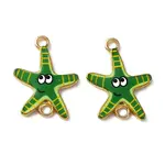 Ocean Theme Alloy Enamel Connector Charms