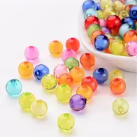 Transparent Acrylic Beads