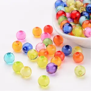 Transparent Acrylic Beads