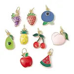 Alloy Enamel Pendants