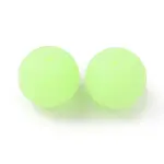 Luminous Round Food Grade Silicone Beads