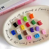 Opaque Acrylic European Beads