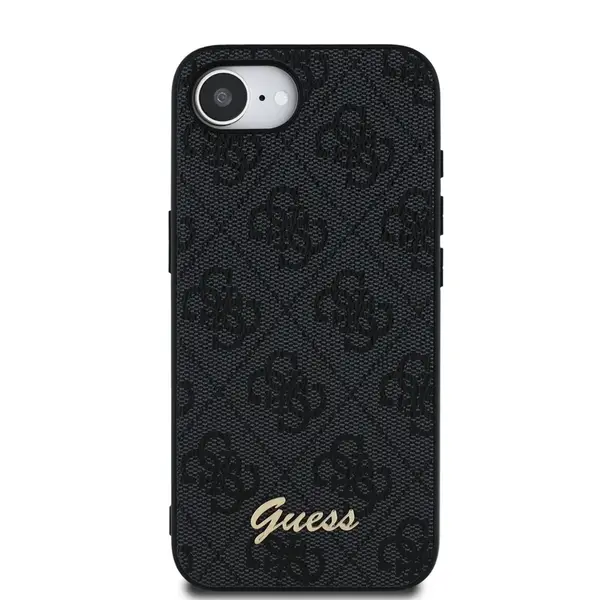 Zadní kryt Guess 4G pro Apple iPhone 16e / 17e, černá