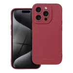Zadní ochranný kryt ROAR case LUNA pro Apple iPhone 15 Pro, červená