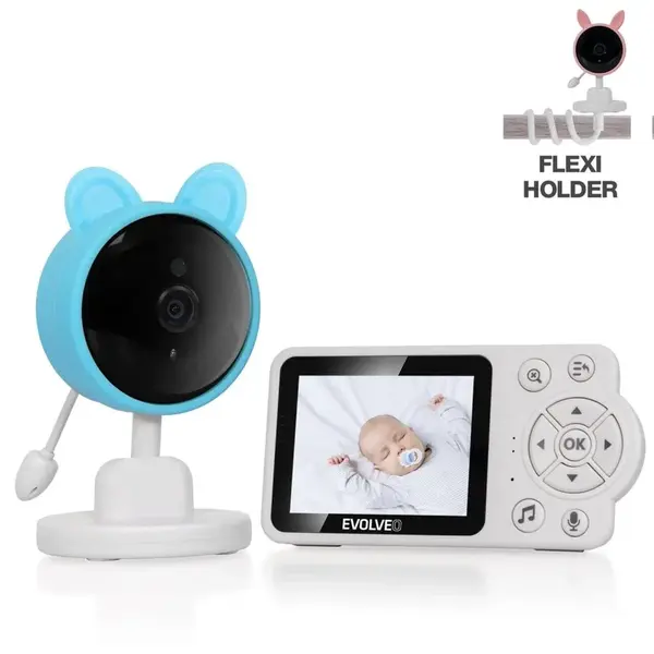 Evolveo Baby Monitor N3 Modrá