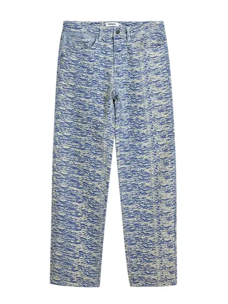 Desigual Džínsy  béžová / modrá