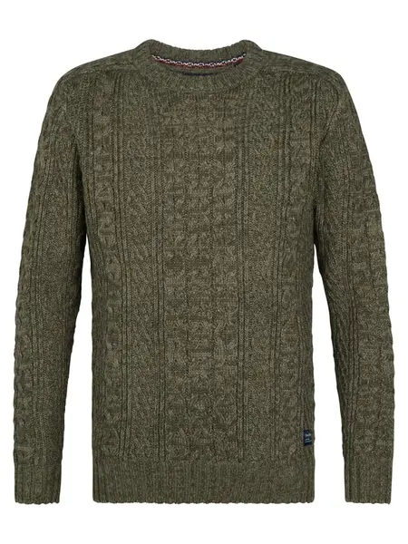 Petrol Industries Sveter  tmavozelená