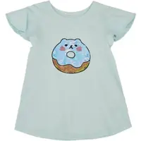 GAP FLIPPY Dívčí tričko, světle zelená, velikost