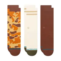 Stance Ponožky 'Camo'  béžová / hnedá / koňaková