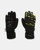 Unisex softshellové rukavice kilpi rot-u světle zelená s