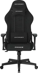 Herná stolička DXRacer PRINCE čierna, látková