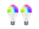 Smart LED žárovka E27 8W RGB GOSUND WB4 WiFi Tuya sada 2ks - rozbaleno - mírně roztržený obal