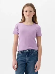 GAP  Dívčí Dětské bavlněné tričko 871129-06 Veľkosť: XS