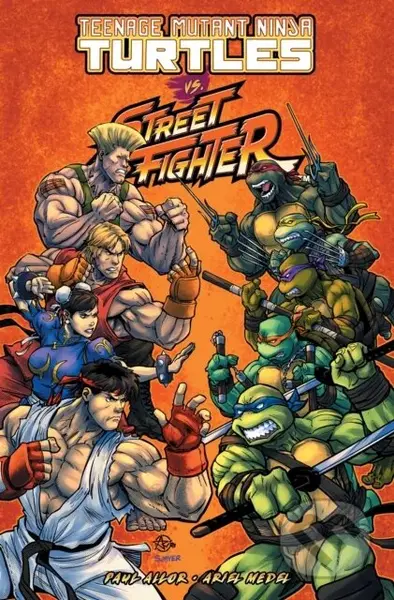Teenage Mutant Ninja Turtles Vs. Street Fighter - Ariel Medel, Paul Allor - kniha z kategorie Komiksy