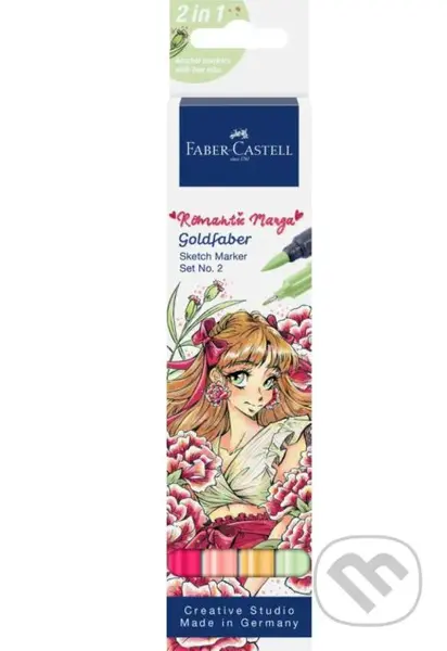 Popisovače Gofa Sketch Romantic Manga Collection set č. 2