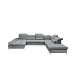 MID.YOU SEDACÍ SOUPRAVA, textil, antracitová