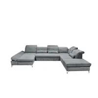 MID.YOU SEDACÍ SOUPRAVA, textil, antracitová