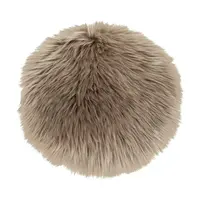 Polštář na židli House Nordic Lambskin Seat Artificial hnědá barva