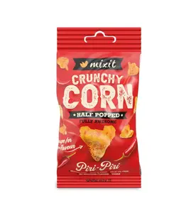 Mixit Crunchy Corn do kapsy Piri Piri & Kajenský pepř 40 g