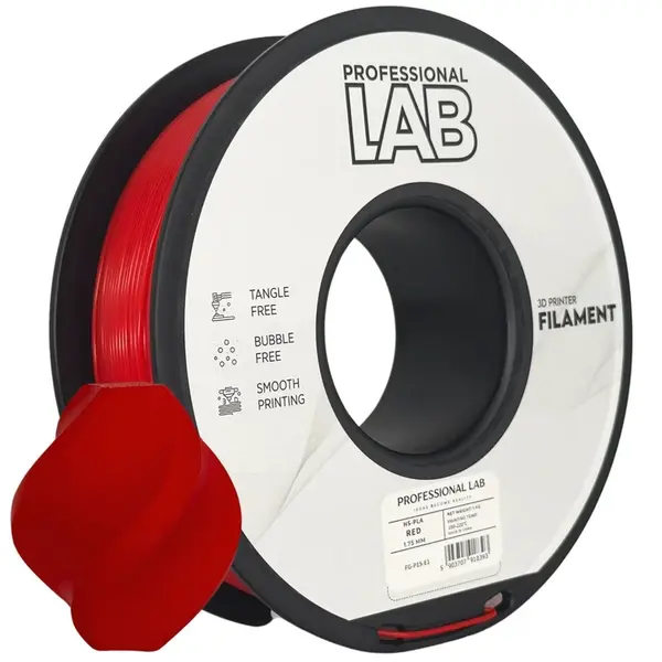 Professional Lab FG-P15-E1, 3D filament, HS-PLA, 1,75mm, 1000g, červený (Red)