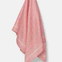 Šátek HUGO Auraize dámský, růžová barva, 50535470