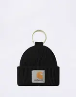 Carhartt WIP Mini Watch Hat Keychain Black