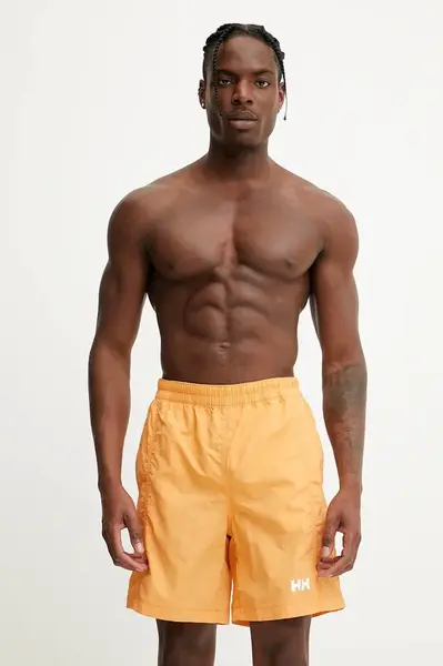 Plavkové šortky Helly Hansen Calshot hnědá barva