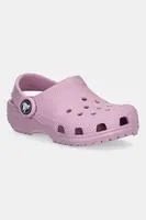 Dětské pantofle Crocs tyrkysová barva, 206990