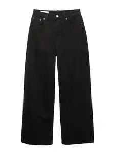 Pull&Bear Džínsy 'TIRO MEDIO'  čierna