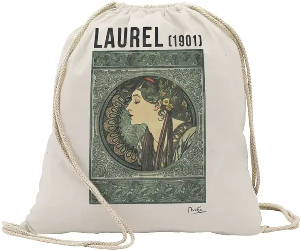 Plátěný sáček Alfons Mucha – Laurel