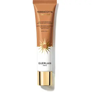 GUERLAIN Terracotta Joli Teint Protecting Tinted Moisturizer rozjasňujúci make-up pre prirodzený vzhľad SPF 20 odtieň 40 Amber 30 ml