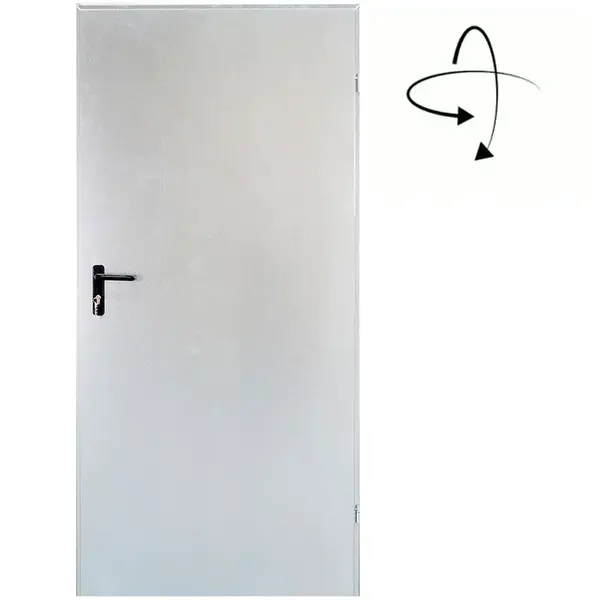 Technické dveře T43 100 pozink