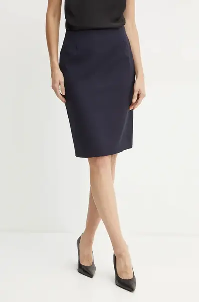 Vlněná sukně BOSS Vileah