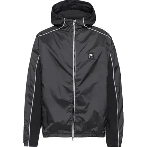 Nike Sportswear Prechodná bunda 'Air'  čierna / biela