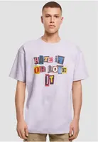 Men's T-shirt Hate it or Love it lila