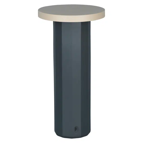Dieter Knoll STOLNÍ LAMPA NA BATERIE, dotykový stmívač, 16/31,6 cm