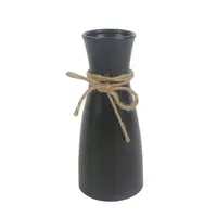 Ambia Home VÁZA, textil, keramika, 20 cm