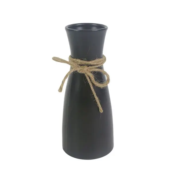 Ambia Home VÁZA, textil, keramika, 20 cm