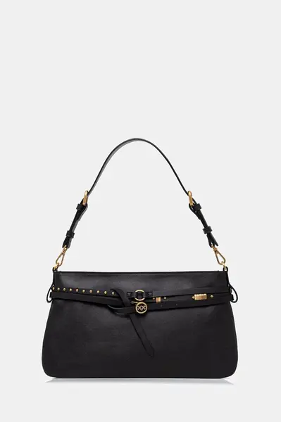 Kožená kabelka Pinko