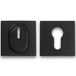 Rozeta vnitřní čtvercová C401 černá