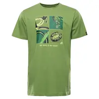 Pánské triko z organické bavlny alpine pro termes 3 zelená l